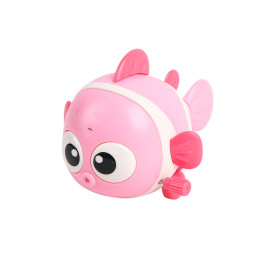 Wind Up Swinging Fish - Pink